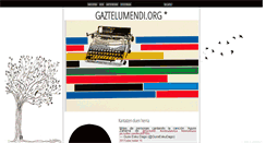 Desktop Screenshot of gaztelumendi.org