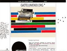 Tablet Screenshot of gaztelumendi.org